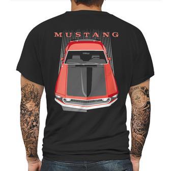 Mustang Boss 69 Red Mens Back Print T-shirt | Favorety DE