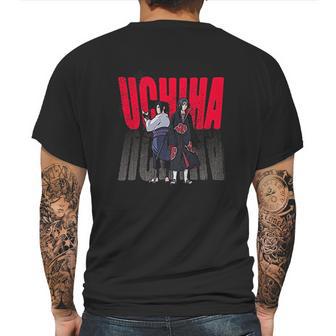 Naruto Shippuden Uchiha Itachi & Sasuke Mens Back Print T-shirt | Favorety