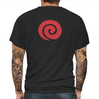 Naruto Shippuden Uzumaki Symbol Mens Back Print T-shirt | Favorety