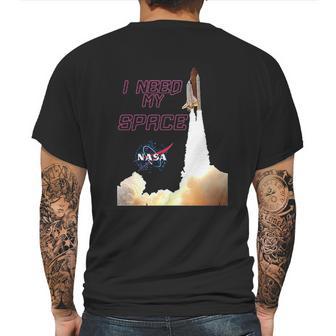 Nasa I Need My Space Mens Back Print T-shirt | Favorety DE