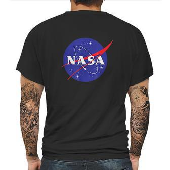 Nasa New Meatball Logo Insignia Symbol Graphic Mens Back Print T-shirt | Favorety DE