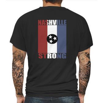 Nashville Strong Toroado Relief T-Shirt Mens Back Print T-shirt | Favorety AU