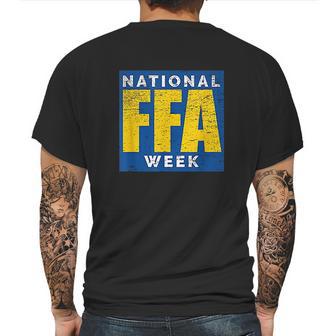 National Ffa Week Mens Back Print T-shirt | Favorety DE