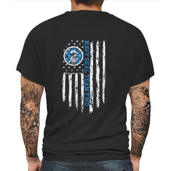 Navy Seal Team 2 American Flag Mens Back Print T-shirt | Favorety CA