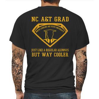 Nc A T Grad North Carolina A T State University Mens Back Print T-shirt | Favorety UK