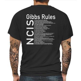 Ncis Gibbs Rules Mens Back Print T-shirt | Favorety AU