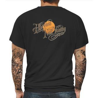 Neil Young Harvest Organic Mens Back Print T-shirt | Favorety AU