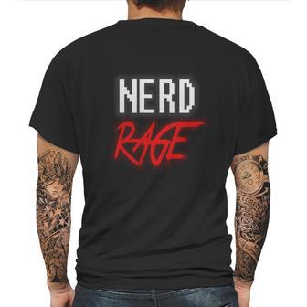 Nerd Rage Shirt Mens Back Print T-shirt | Favorety UK