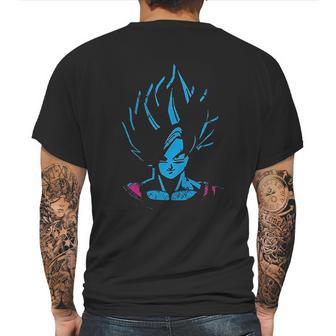 New Graphic Goku Saiyan Anime Saiyan Power Mens Back Print T-shirt | Favorety