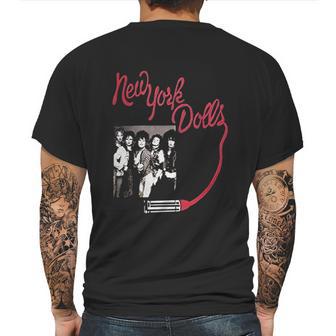 New York Dolls Man Mens Back Print T-shirt | Favorety DE