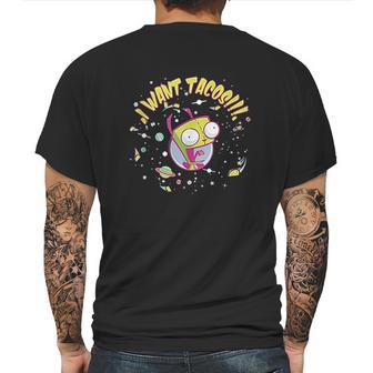 Nickelodeon Invader Zim Gir Wants Tacos Mens Back Print T-shirt | Favorety UK