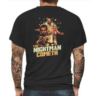 The Nightman Cometh Mens Back Print T-shirt | Favorety DE