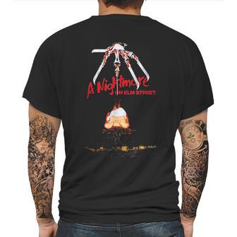 Nightmare On Elm Street Alternate Red Art Mens Back Print T-shirt | Favorety DE