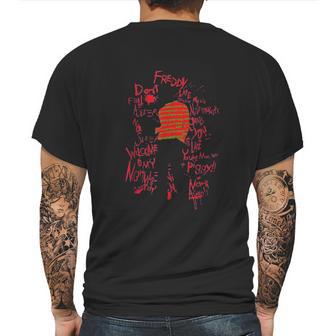 Nightmare On Elm Street Freddy Dont Fall Asleep Mens Back Print T-shirt | Favorety UK