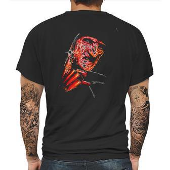 Nightmare On Elm Street Freddys Face Mens Back Print T-shirt | Favorety UK