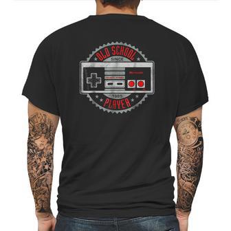 Nintendo Nes Controller Old School Since 85 Graphic Mens Back Print T-shirt | Favorety DE