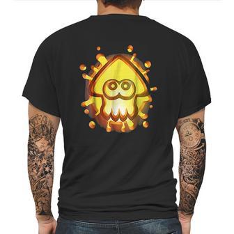 Nintendo Splatoon Inkling Halloween Pumpkin Graphic Mens Back Print T-shirt | Favorety