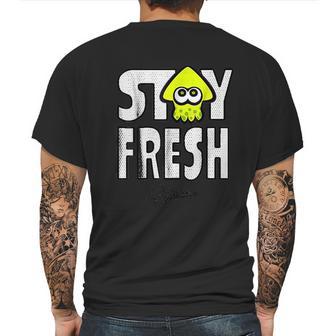 Nintendo Splatoon Neon Stay Fresh Graphic Mens Back Print T-shirt | Favorety AU