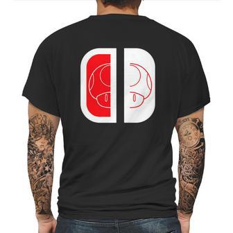 Nintendo Switch Mario Shroom Mens Back Print T-shirt | Favorety AU