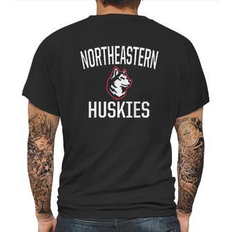 Northeastern Huskies Ncaa Arch Mens Back Print T-shirt | Favorety