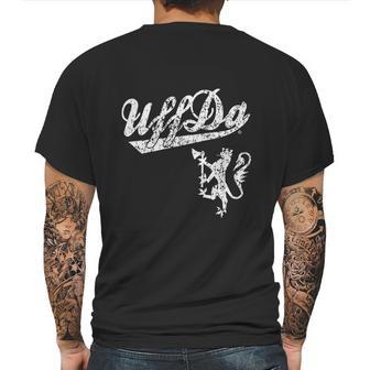 Norway Uff Da Norwegian Mens Back Print T-shirt | Favorety UK