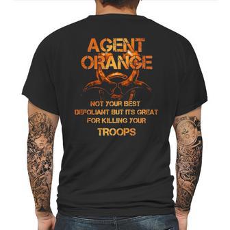 Not Your Best Defoliant Agent Orange Veteran Mens Back Print T-shirt | Favorety UK