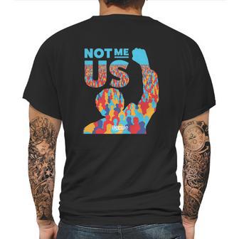 Not Me Us Bernie Sanders Mens Back Print T-shirt | Favorety