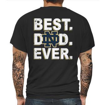 Notre Dame Best Dad Ever Shirtc Mens Back Print T-shirt | Favorety UK