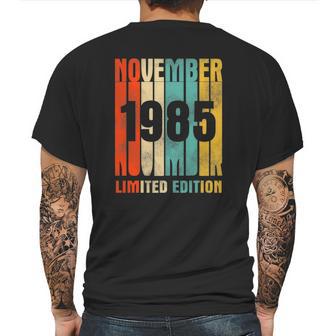 November 1985 36Th Birthday Gift 36 Years Old Mens Back Print T-shirt | Favorety AU