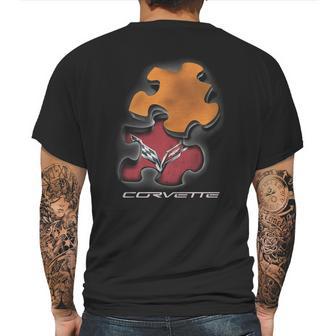 Np Corvette Mens Back Print T-shirt | Favorety UK