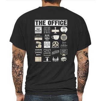 The Office Quote Mash Up Mens Back Print T-shirt | Favorety