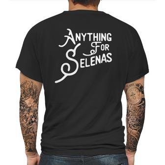 Official Anything For Selenas Mens Back Print T-shirt | Favorety DE