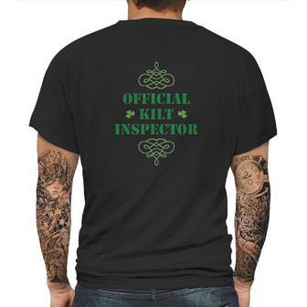 Official Kilt Inspector Mens Back Print T-shirt | Favorety AU