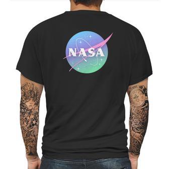 Official Mars Space Travel Nasa Astronaut Pastel Mens Back Print T-shirt | Favorety