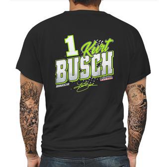 Officially Licensed Kurt Busch Mens Driver Splash Mens Back Print T-shirt | Favorety AU