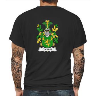 Okeefe Coat Of Arms Family Crest Mens Back Print T-shirt | Favorety DE