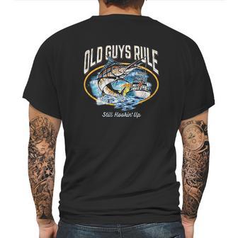 Old Guys Rule Still Hooking Up Mens Back Print T-shirt | Favorety DE