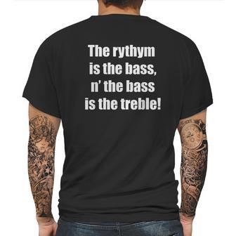 Old School Rap Hip Hop Lyrics Quote Graphic Rhyme Mens Back Print T-shirt | Favorety UK