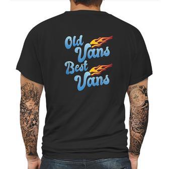 Old Vans Best Vans Vannin Vanner Van Life Mens Back Print T-shirt | Favorety CA