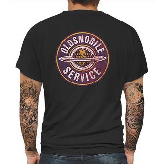 Oldsmobile Vintage Service Mens Back Print T-shirt | Favorety UK