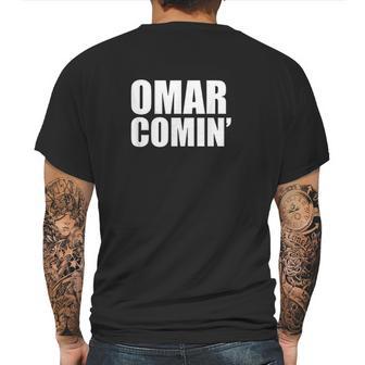 Omar Comin Mens Back Print T-shirt | Favorety AU