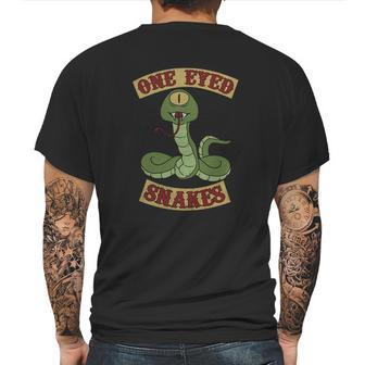 One Eyed Snakes Bobs Burger Mens Back Print T-shirt | Favorety UK