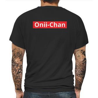 Onii-Chan Anime Japan Lover Mens Back Print T-shirt | Favorety