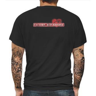 Open Heart Recovery Gift Factory Refurbished Mens Back Print T-shirt | Favorety