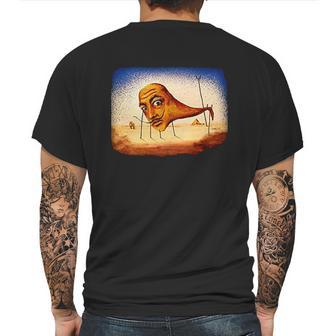 Original Drawing With Frame Salvador Dali Mens Back Print T-shirt | Favorety DE