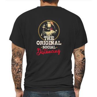 The Original Social Distancing Mens Back Print T-shirt | Favorety UK