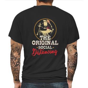 The Original Social Distancing Mens Back Print T-shirt | Favorety UK