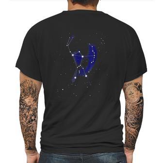 Orion The Hunter Night Sky Constellation Stars Mens Back Print T-shirt | Favorety CA