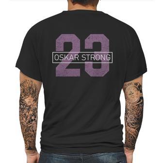 Oskar Strong Shirt Oskar Lindblom 23 Vintage Distressed Shirt Oskar Strong Flyers Fight Against Cancer T-Shirt Mens Back Print T-shirt | Favorety DE