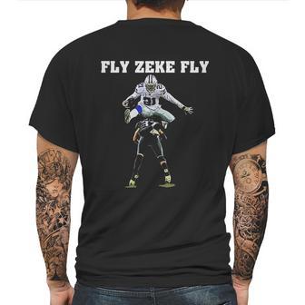 Ott Fly Zeke Fly Funny Mens Back Print T-shirt | Favorety